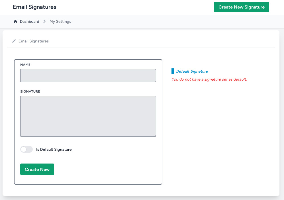 Email Signature Admin